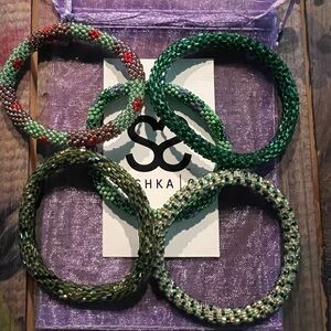 Sashka Co Beaded Bracelets Set of 5 B30